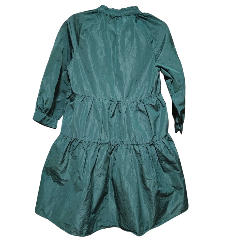 Zara Emerald Long Sleeve Dress - Picture 5 of 8